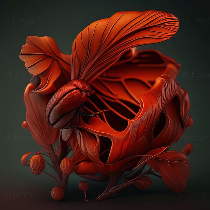 3D модель Phytoecia erythrocnema (STL)